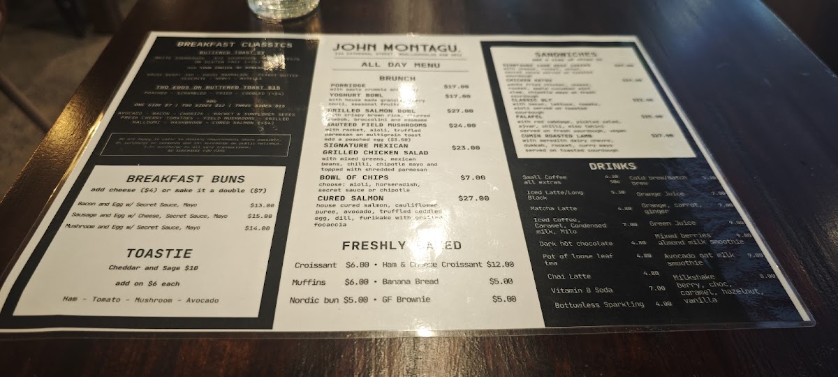 John Montagu Menu - Image 4